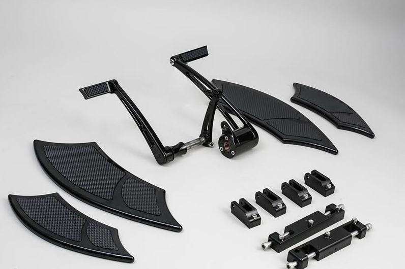 FORWARD CONTROLS WITH TOE SHIFTER & 992 FLOORBOARD KIT
