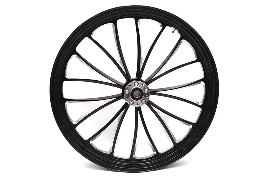 Ultima Manhattan Black Cut 26" x 3.5" Front Wheel