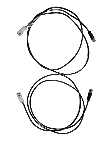 RGB Extension leads for Aquatic AV speakers in highway bar pod / lower fairing