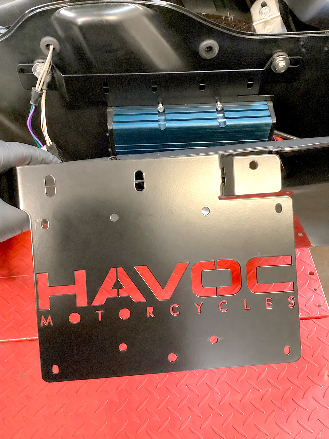 Havoc RoadLock AD500.4 Saddlebag Amp Kit for Harley Davidson Touring