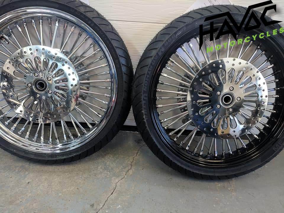 King Spoke Wheel Packages for Harley Touring Models 2000-2008