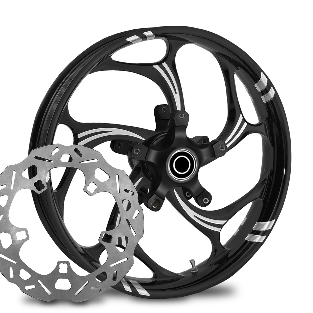 RC Components Torsion forged wheel – Eclipse finish