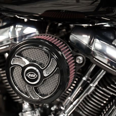 Stealth Air Cleaner Kit with Torker Cover for 2017-Up HD® M8 Models
