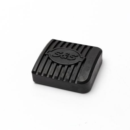 Footrest Pad - S&S Logo - Rubber