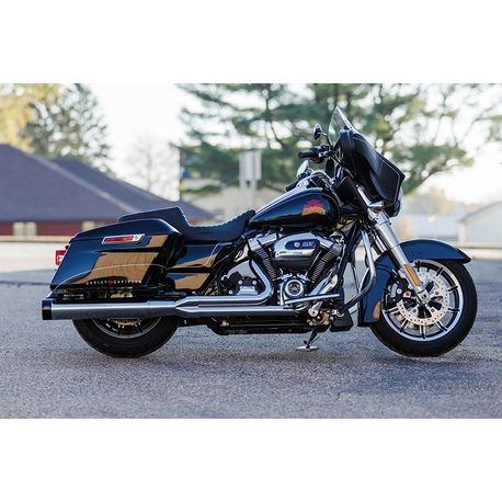 SIDEWINDER 2-1 for M8 TOURING MODELS–Chrome