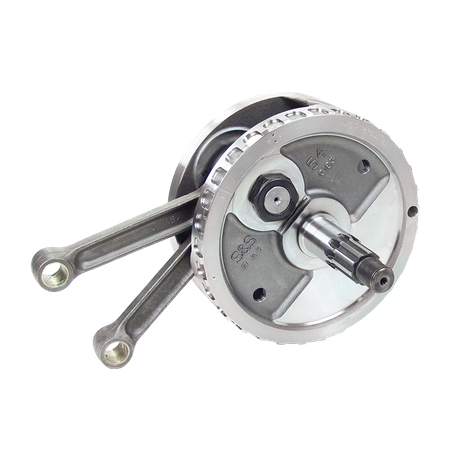 S&S® 4-1/4" Stroke Flywheel Assembly For 1995-'98 HD® EFI Big Twins