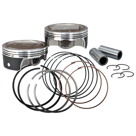 S&S® 4 1/8" Bore Forged Piston Kit For 1984-'16 Hot Set Up Kit®
