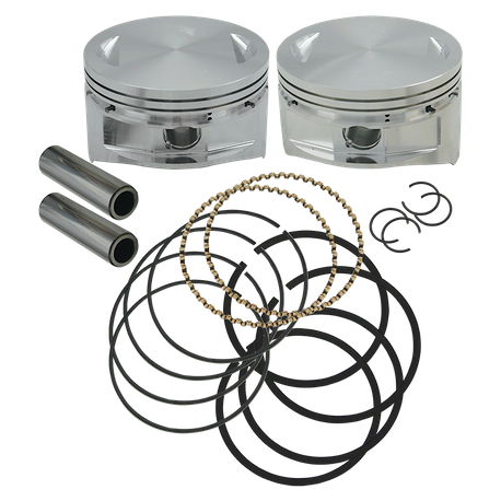S&S® 4" Bore Forged Pistons for V100" and V107"