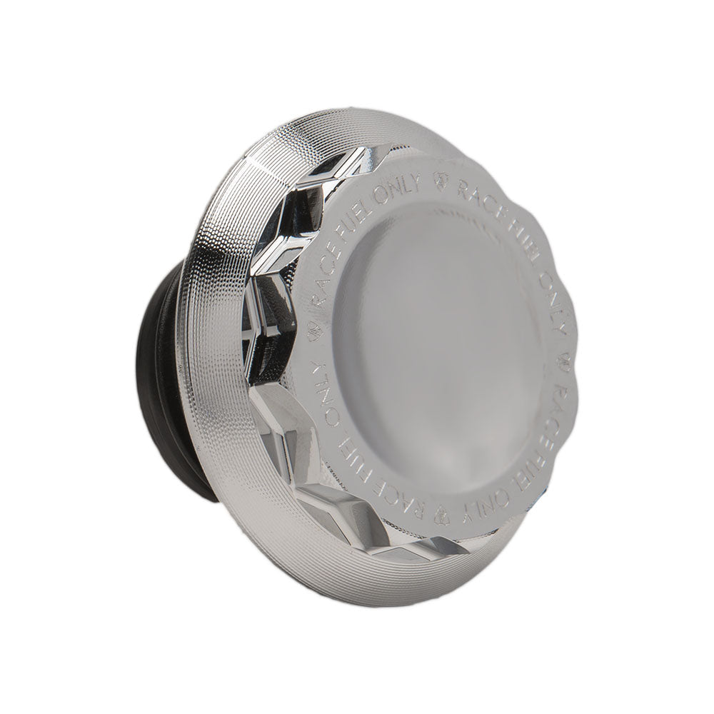 12 POINT GAS CAP, CHROME