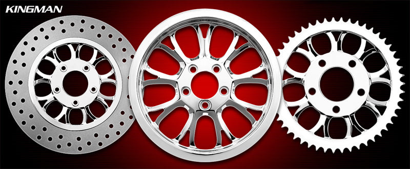 CHROME KINGMAN WHEELS
