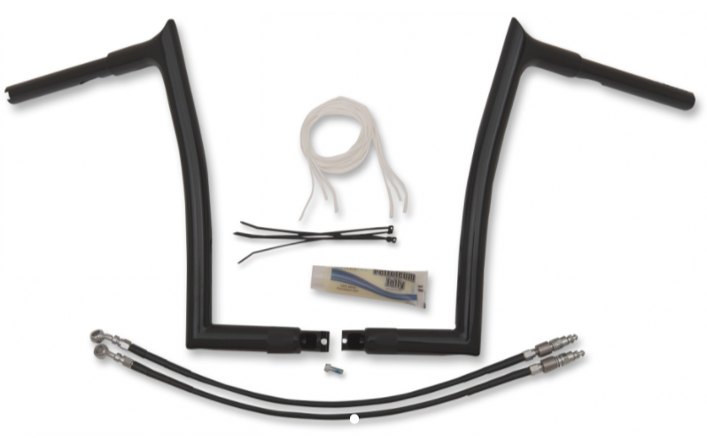 Handlebar Install Kit- 14" Black- 15-20 Road Glide Models