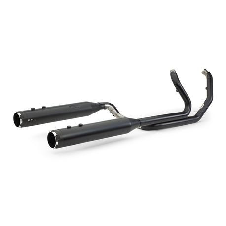 EL DORADO EXHAUST SYSTEM for 2009–2016 TOURING MODELS–Black with Black Thruster End Cap