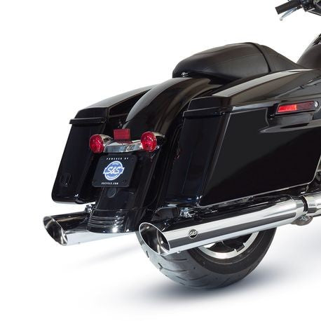 SLASH CUT SLIP-ONS for M8 TOURING MODELS–Chrome