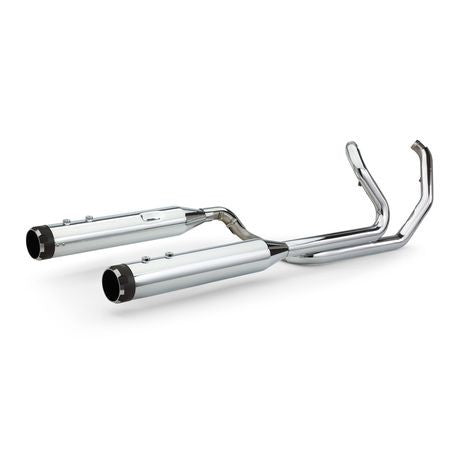 EL DORADO EXHAUST SYSTEM for 2009–2016 TOURING MODELS–Chrome with Black Thruster End Cap