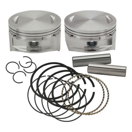S&S® 4" Bore Forged Pistons for V113"