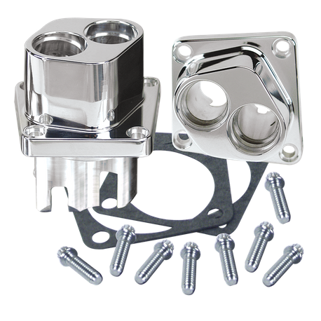 Polished Billet Tappet Guide Set For S&S® V-Series Crankcases 1984-'99