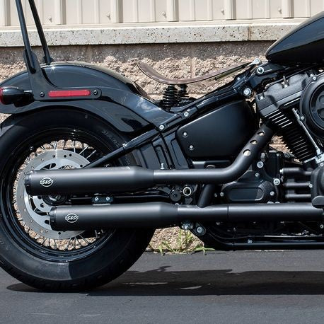 GRAND NATIONAL® EUROPEAN SPEC EC SLIP-ONS for SOFTAIL® MODELS—Black