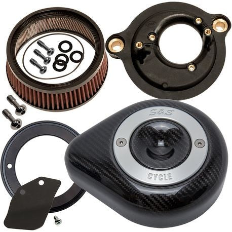Stealth Air Cleaner Kit with Carbon Fiber Cover for 2017-Up HD® M8 Models