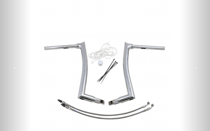 Handlebar Install Kit- 16" Chrome- 15-20 Road Glide Models