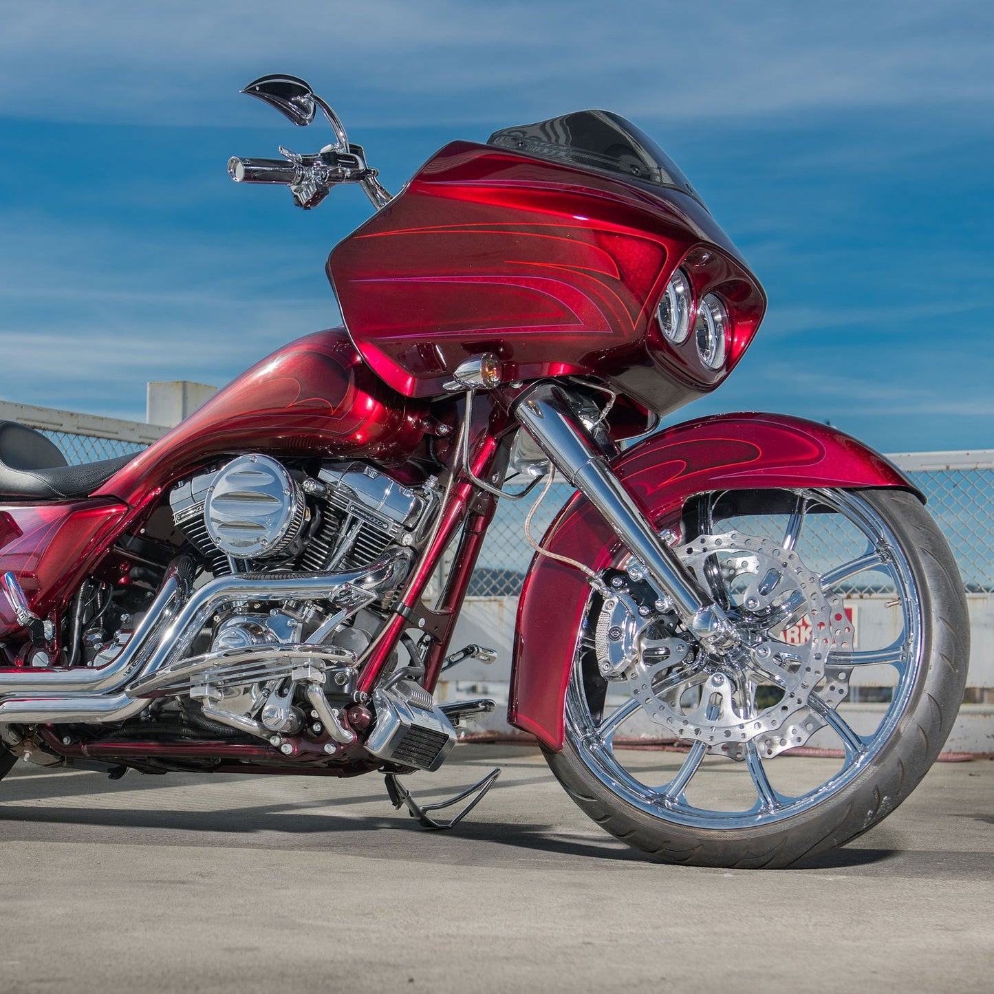 SCALLOPED STAGE 2 BIG SUCKER® COVER, CHROME