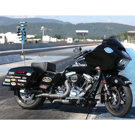 T143 Engine for 2007-Up Touring Models - Wrinkle Black