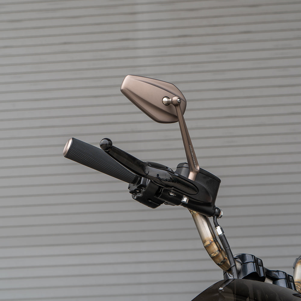 KNURLED GRIPS, TITANIUM