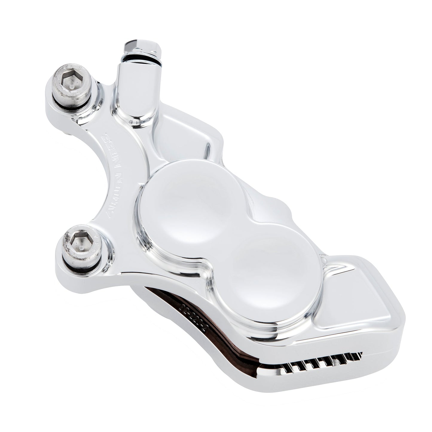 4-PISTON BRAKE CALIPERS, 11.8" CHROME