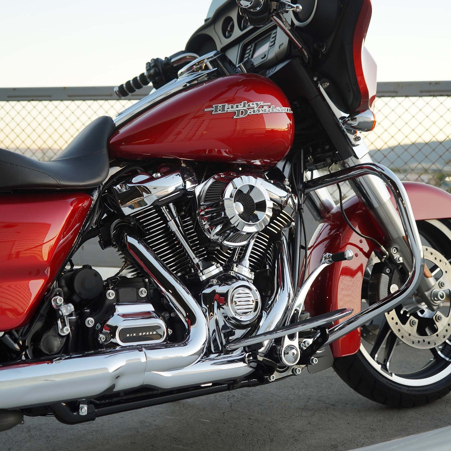 DEEP CUT® INVERTED SERIES AIR CLEANER, CHROME