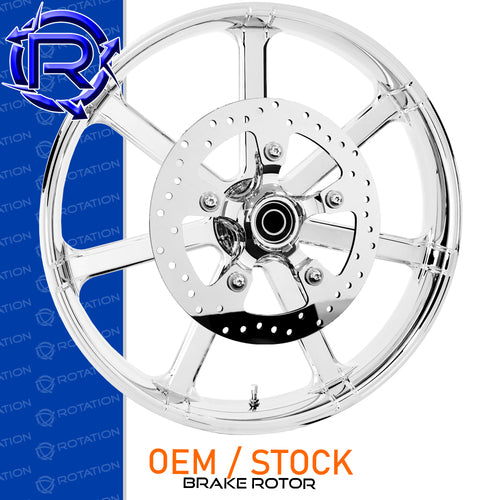 Rotation Orion Chrome Touring Wheel / Front