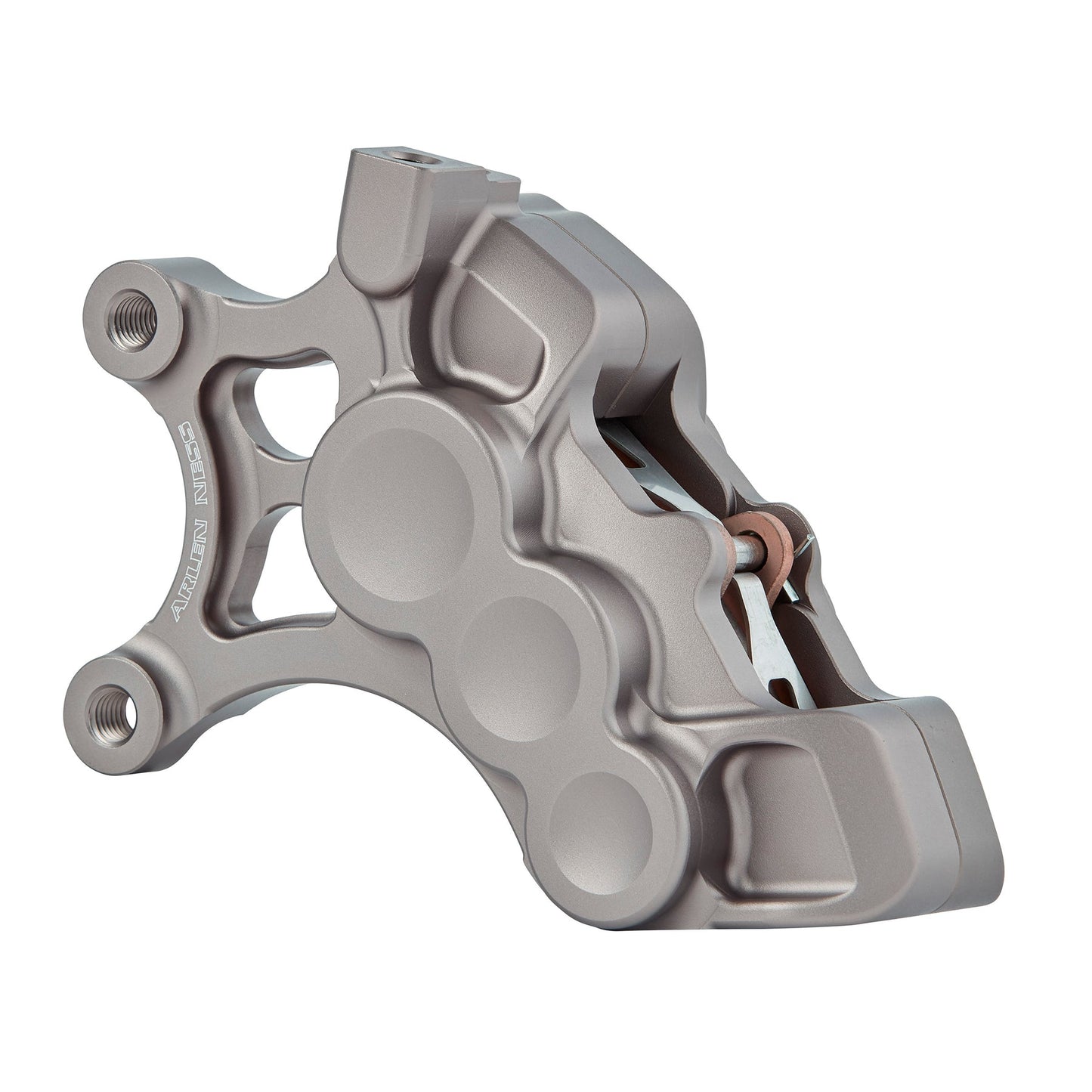 6-PISTON DIFFERENTIAL BORE BRAKE CALIPERS, 14" TITANIUM