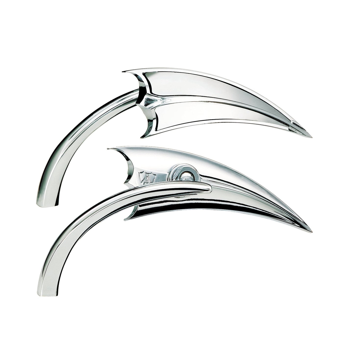 SCOOP MICRO MIRRORS, CHROME