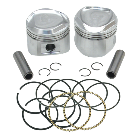 80" Pistons for 1984-'99 HD® Big Twins W/ Super Stock Heads - .005"