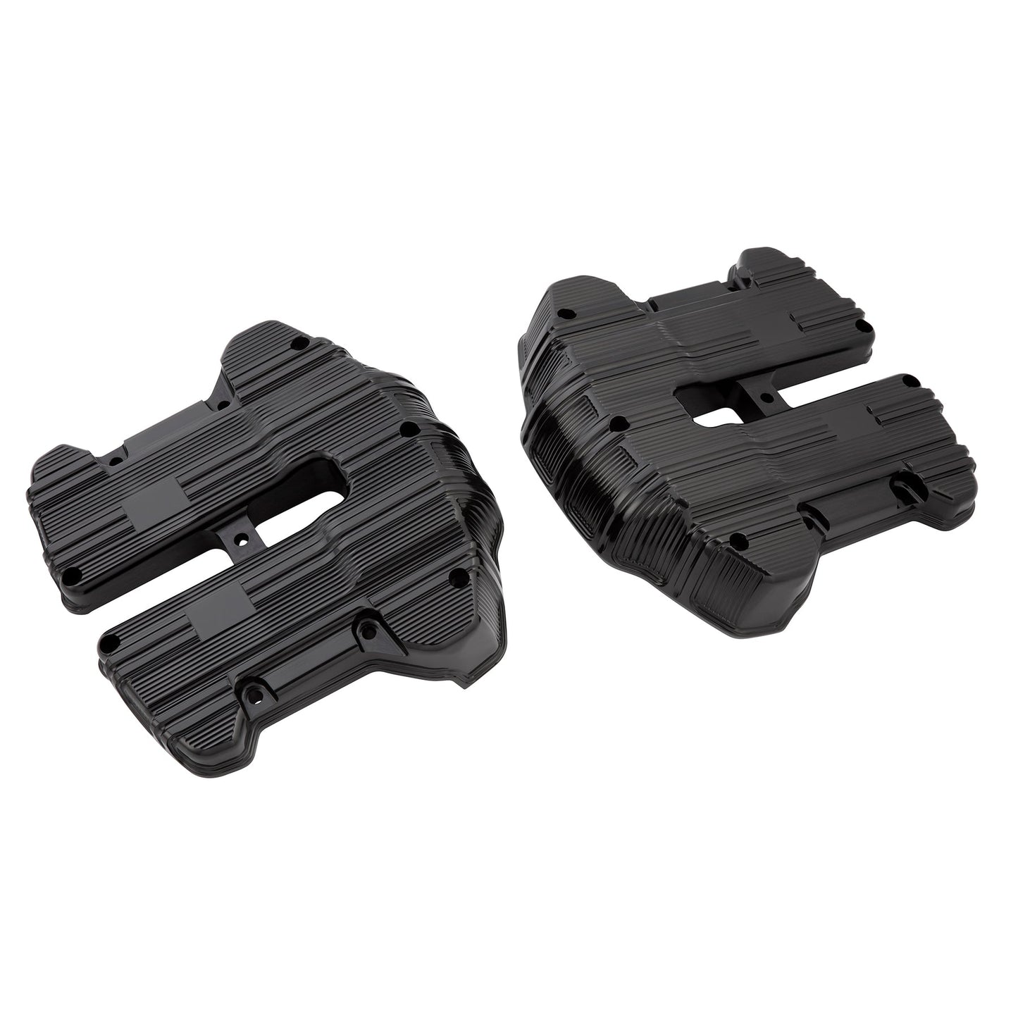 10-GAUGE® M8 ROCKER BOX COVERS, ALL BLACK