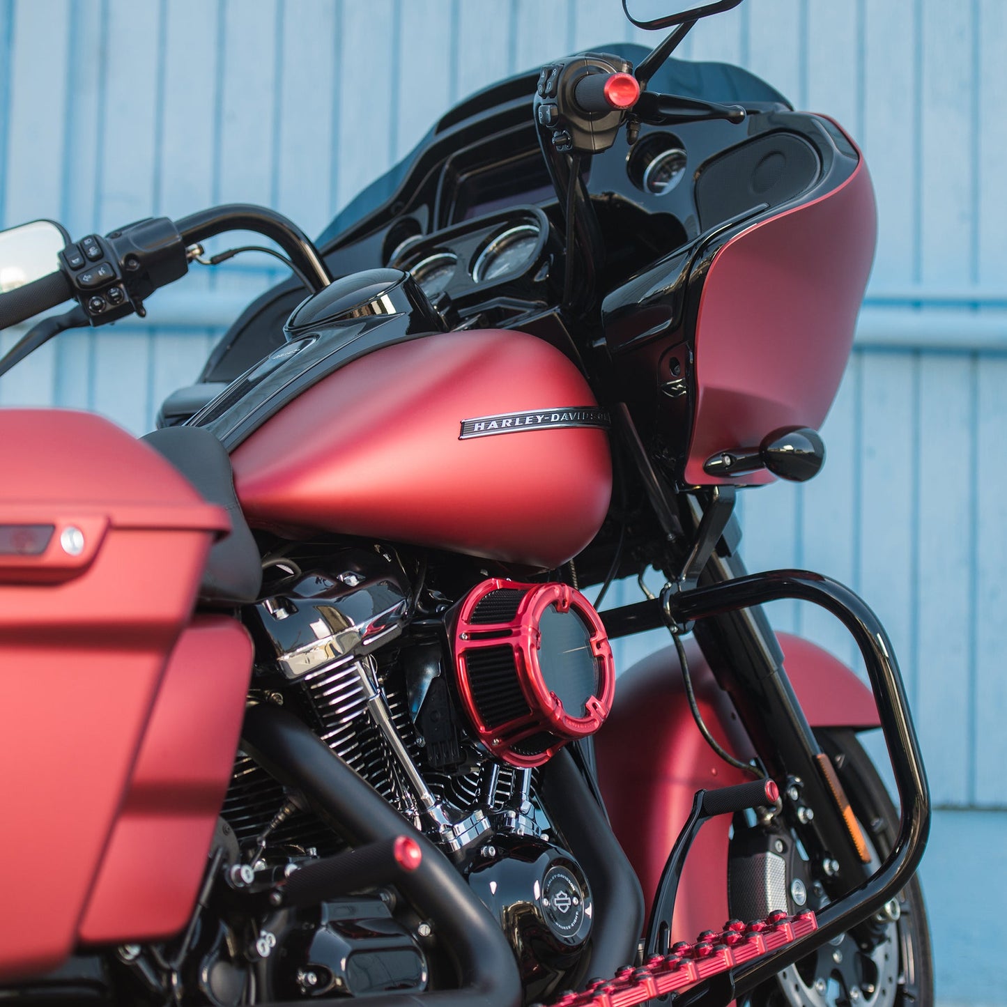 KNURLED SHIFT PEGS, RED