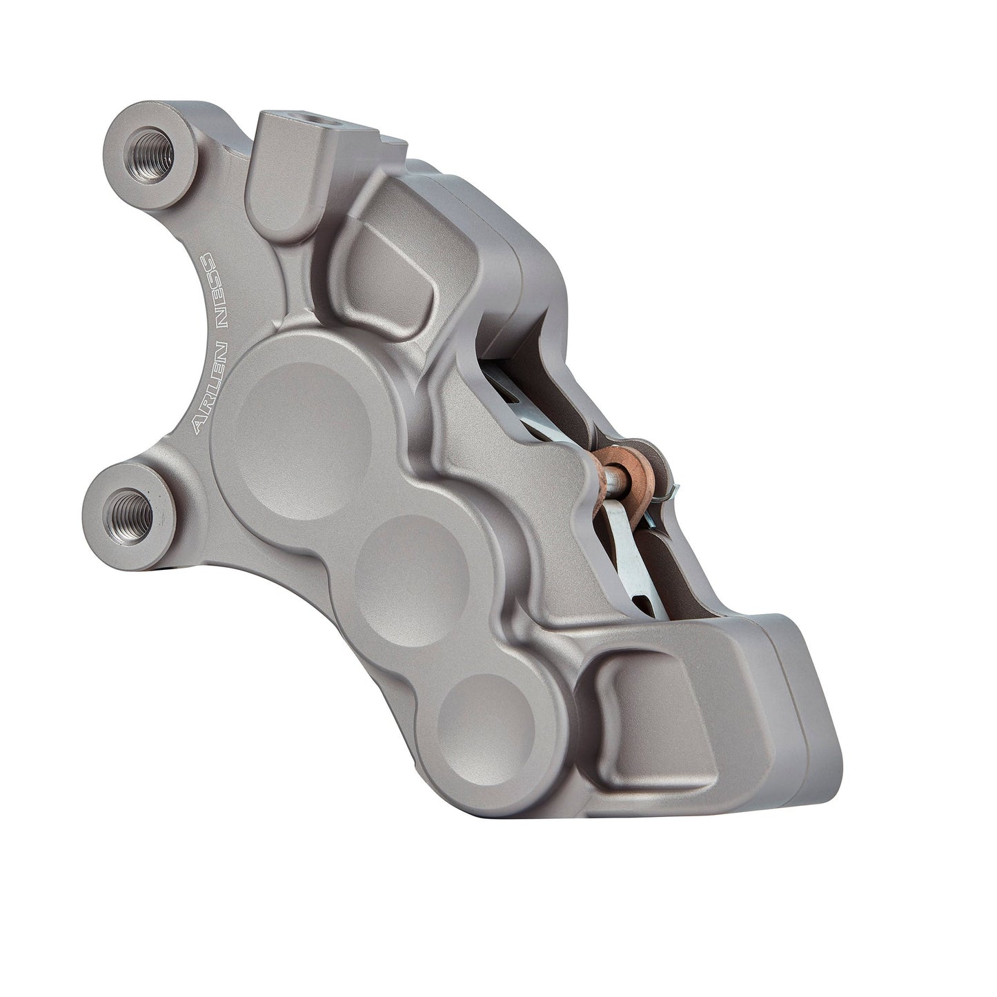6-PISTON DIFFERENTIAL BORE BRAKE CALIPERS, 11.8" TITANIUM