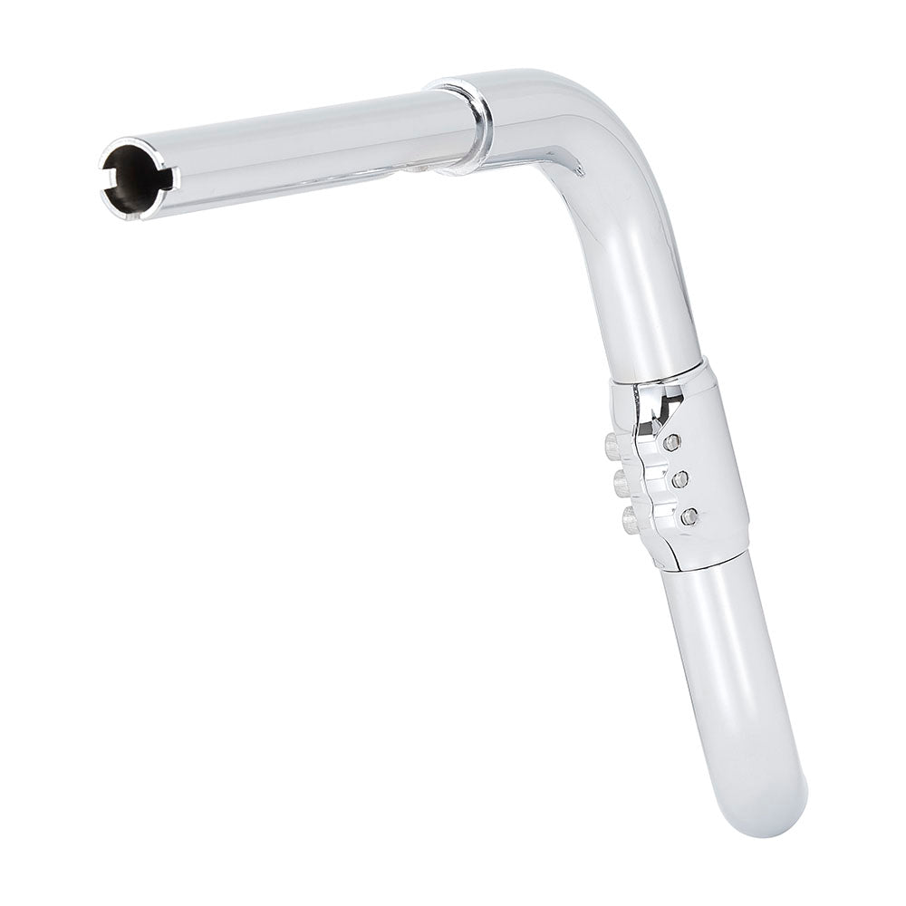 HIGH-LIFE 3-WAY ADJUSTABLE HANDLEBARS FOR 15-UP ROAD GLIDE, CHROME