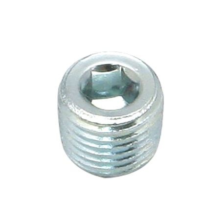 Pipe Plug, 1/4-18 NPTF x .460"
