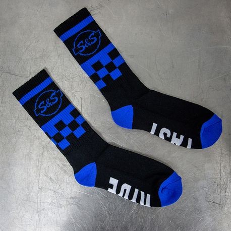 S&S® Cycle Ride Fast Crew Sock