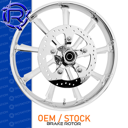 Rotation Atlas Chrome Touring Wheel / Rear