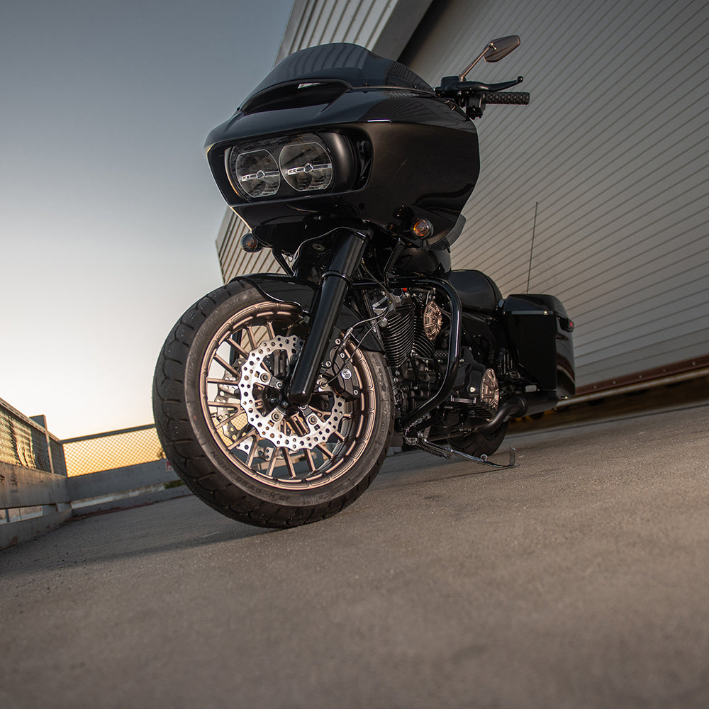 PRO SHORT FAT FRONT FENDERS, 18" FLT