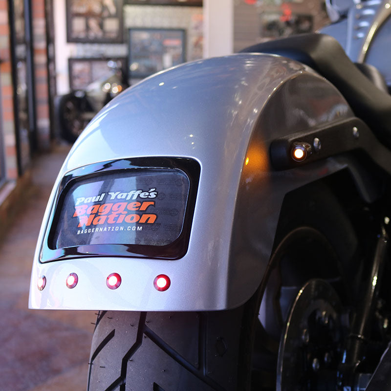 THE FIX" M8 Softail Low Rider Rear Fender & License Kit