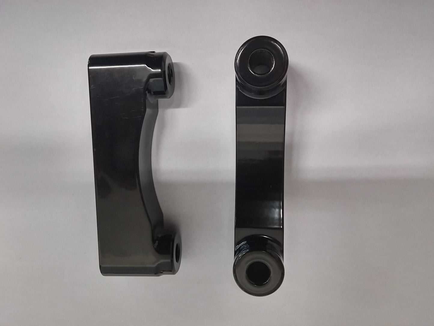 1.25" BAGGER FENDER SPACERS - BLACK POWDER COATED