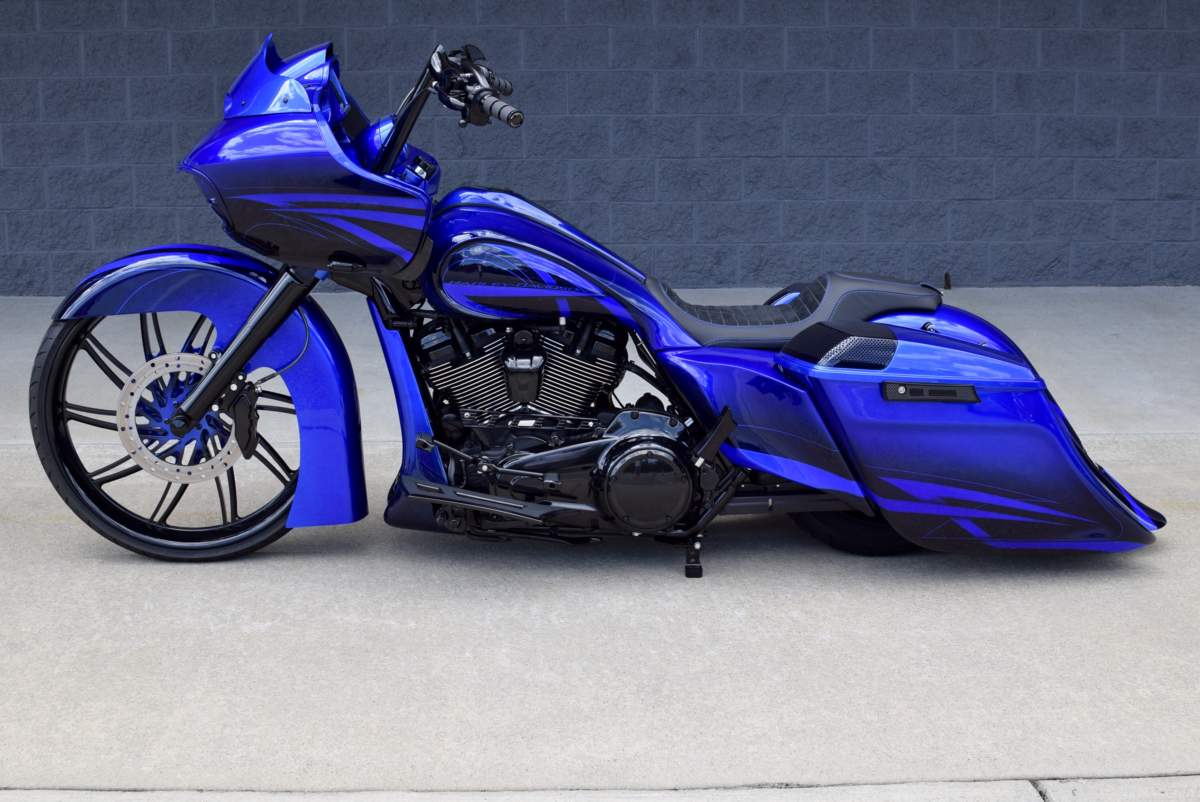 Harley Long Shot Gas Tank Kit Street Glide Road Glide 2008 To 2018