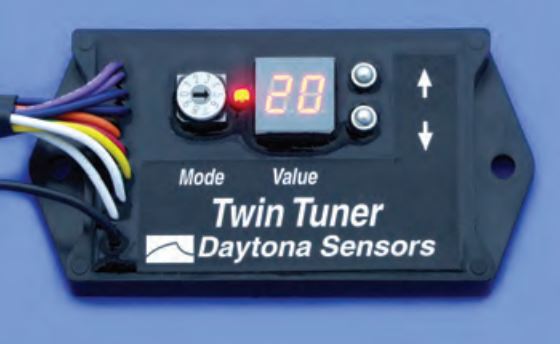 53-238 DAYTONA TWIN TEC TWIN TUNER FUEL INJECTION CONTROLLER, for 2001-2007 Twin Cam® 88 with Delphi system.