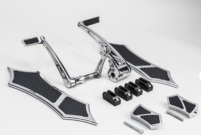 FORWARD CONTROLS WITH TOE SHIFTER & 966 FLOORBOARD KIT