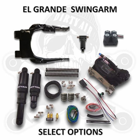 DIRTY AIR El Grande Swingarm Tank Front and rear System 09-21