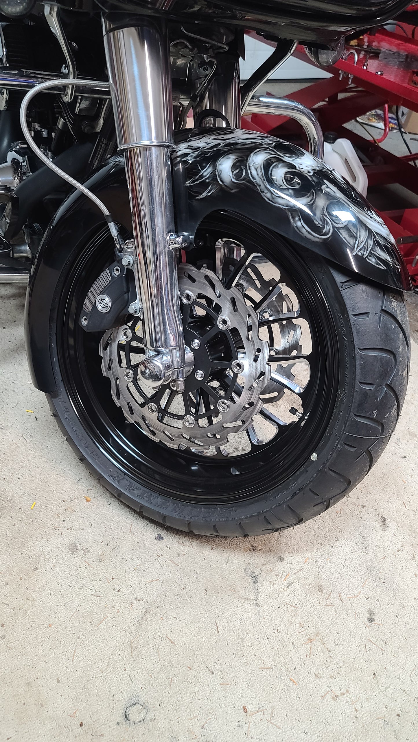 Fat Tire Kit with Ultima Billet Wheel (Closeout) – $2,699