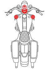 Load image into Gallery viewer, Havoc Roar Stereo Softail 2-Speaker Highway – 6.5&quot; Neo 480W System
