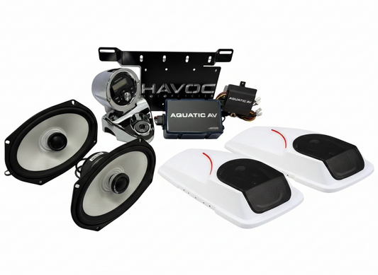 Havoc Roar Stereo 300.2 SB BADDAD Lid System for Road King