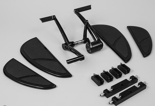 FORWARD CONTROLS WITH HEEL-TOE & 905 FLOORBOARD KIT